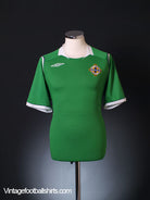 2008-10 Northern Ireland Home Shirt L Football Shirt