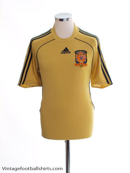 2008-10 Spain Away Shirt M Football Shirt