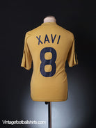 2008-10 Spain Away Shirt Xavi #8 M Football Shirt