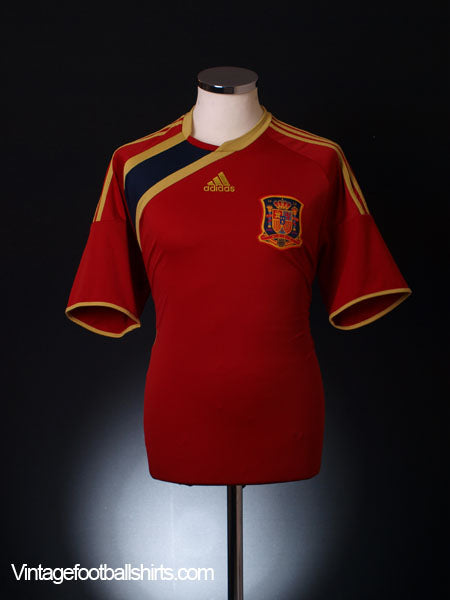 2009 Spain Confederations Cup Home Shirt M Football Shirt