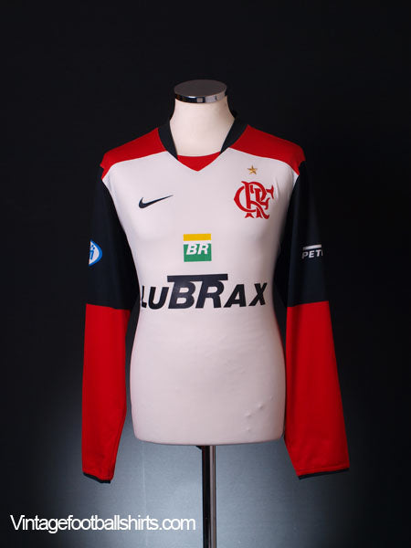 2008 Flamengo Away Shirt L/S L Football Shirt