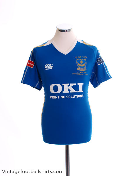 2008 Portsmouth 'FA Cup Final' Home Shirt *Mint* S | Vintage