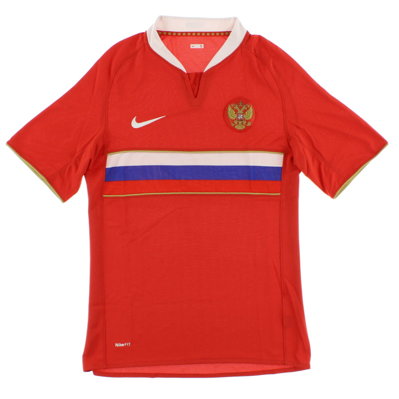 2008 Russia Away Shirt S Football Shirt