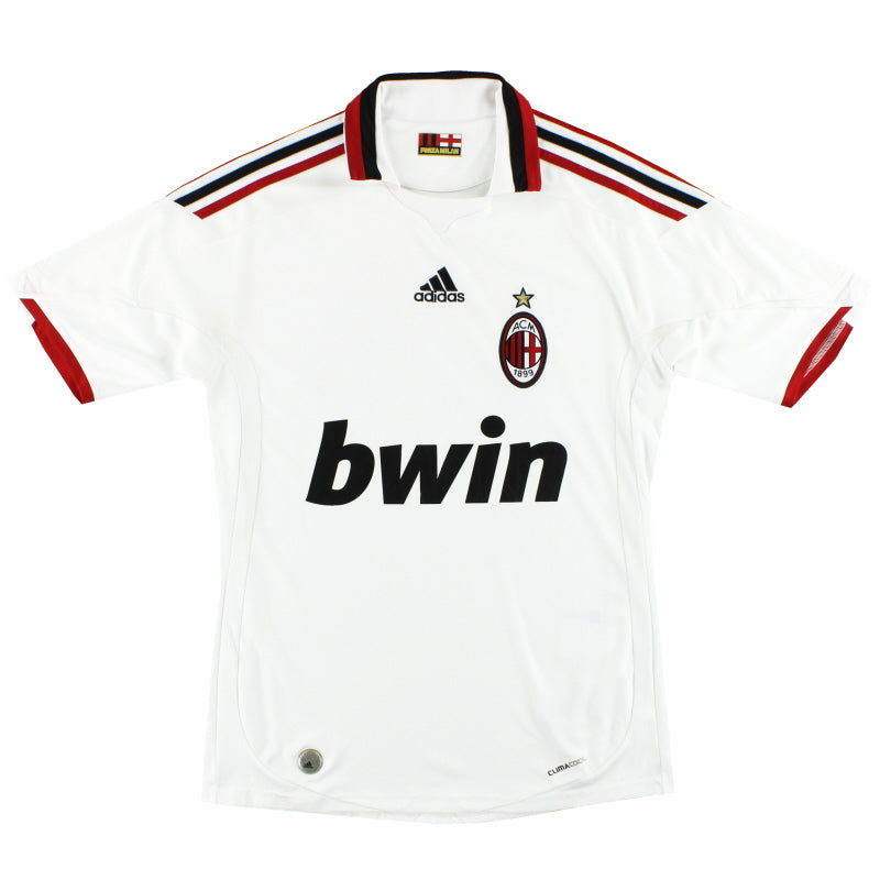 2009-10 AC Milan adidas Away Shirt S Football Shirt