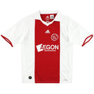 2009-10 Ajax adidas Sample Home Shirt *As New* M.Boys Football Shirt