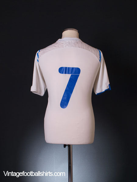2009-10 Anorthosis Famagusta Home Shirt #7 L Football Shirt