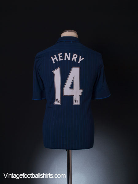 2009-10 Arsenal Away Shirt Henry #14 L Football Shirt
