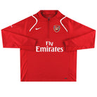 2009-10 Arsenal Nike 1/4 Zip Training Top XL Football Shirt