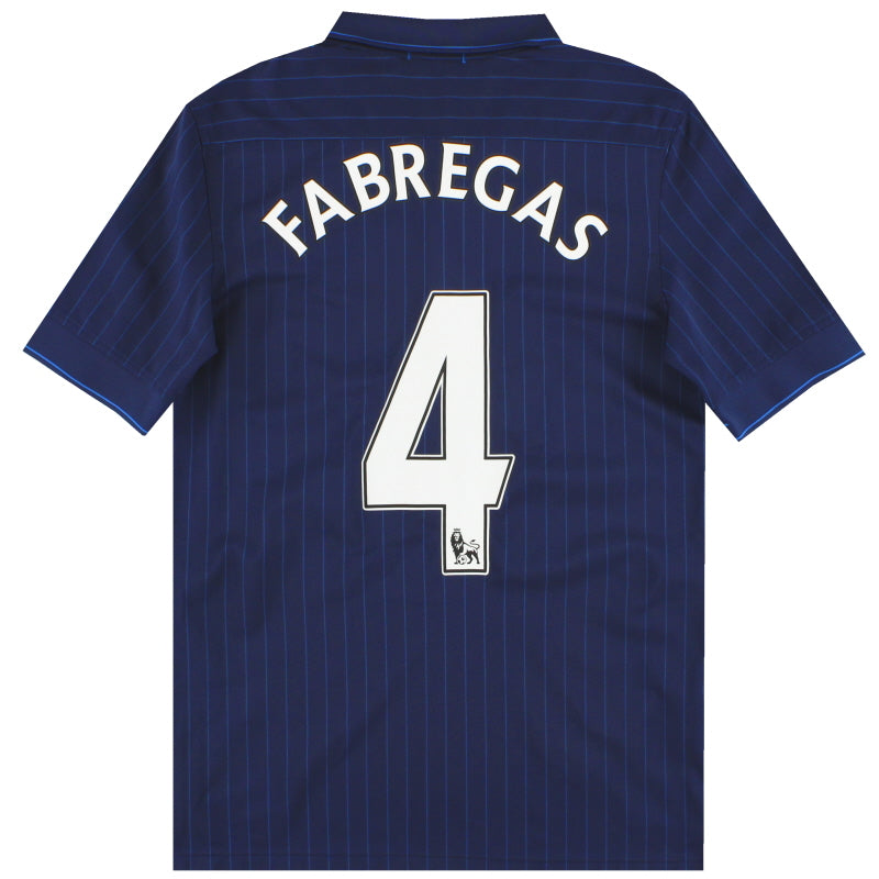 2009-10 Arsenal Nike Away Shirt Fabregas #4 XL.Boys Football Shirt