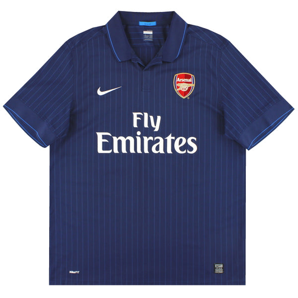 2009-10 Arsenal Nike Away Shirt XL 355058-410 | Vintage Football
