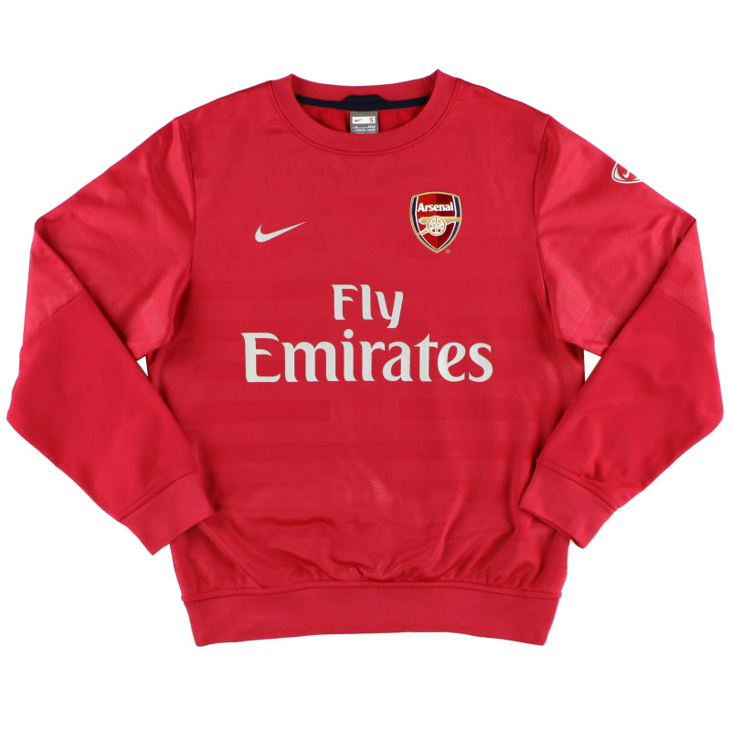 2009-10 Arsenal Training Jumper S Sweatshirt