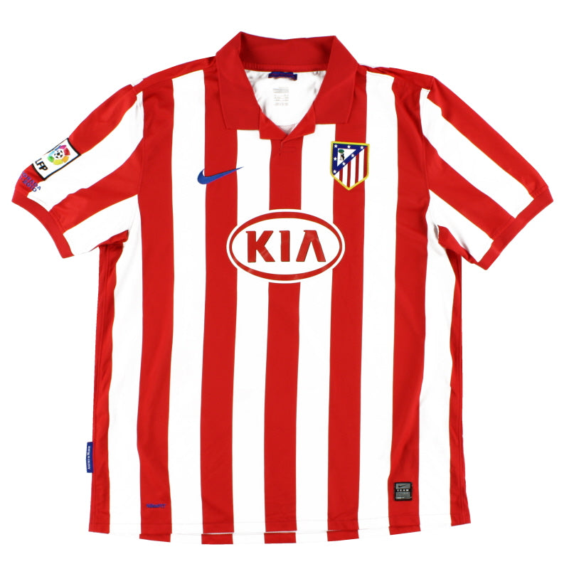 2009-10 Atletico Madrid Home Shirt XL Football Shirt