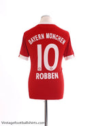 2009-10 Bayern Munich Home Shirt Robben #10 Y Football Shirt