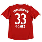 2009-10 Bayern Munich Home Shirt Gomez #33 M Football Shirt