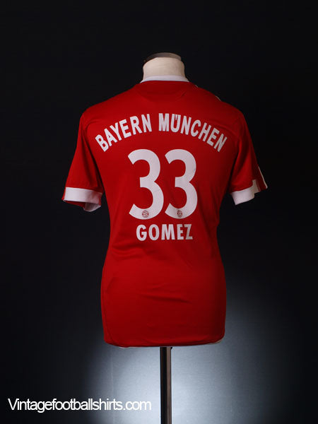 2009-10 Bayern Munich Home Shirt Gomez #33 Y Football Shirt