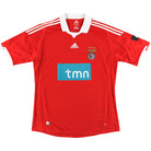 2009-10 Benfica adidas Home Shirt *Mint* L Football Shirt
