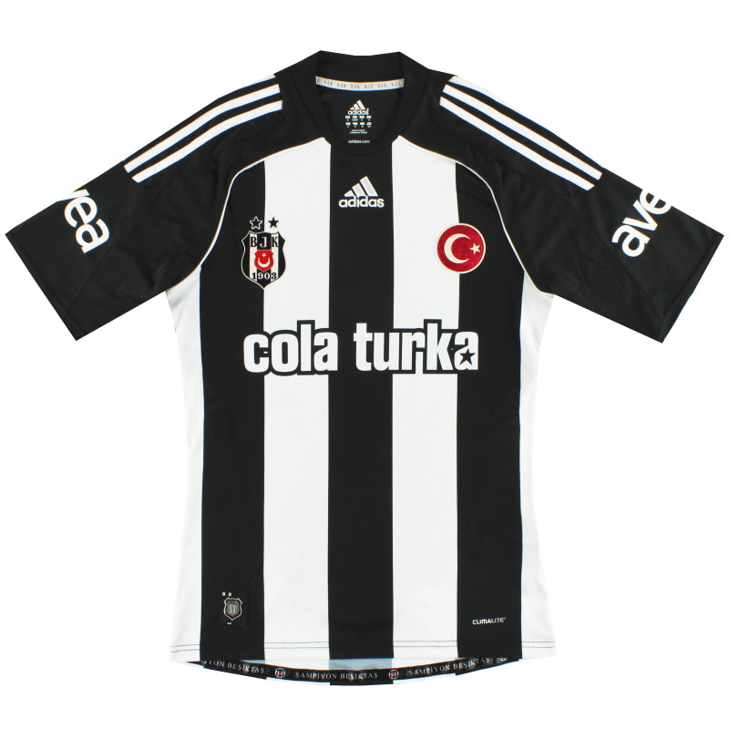 2009-10 Besiktas adidas Home Shirt S Football Shirt