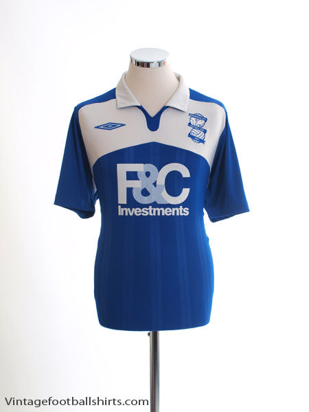 2009-10 Birmingham Home Shirt *Mint* L Football Shirt