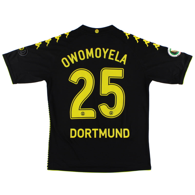 2009-10 Borussia Dortmund Away Shirt Owomoyela #25 XL Football Shirt