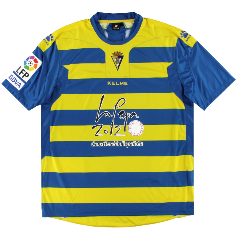 2009-10 Cadiz Kelme Away Shirt *Mint* XXL | Vintage Football Shirts