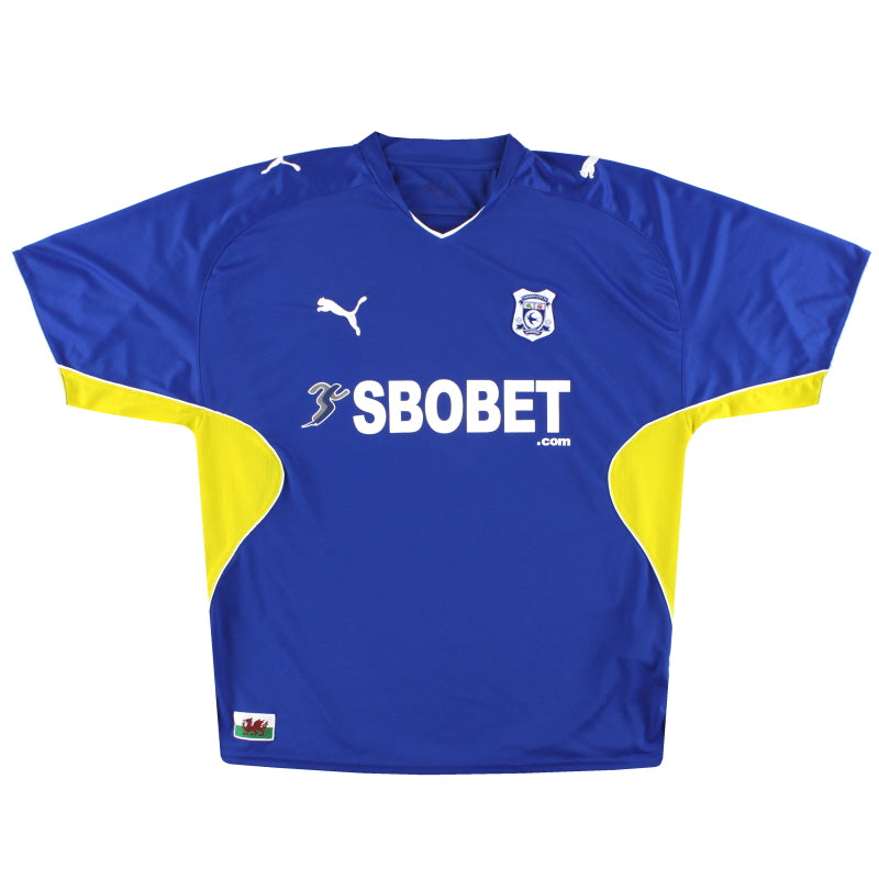 2009-10 Cardiff Puma Home Shirt XL Football Shirt
