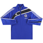2009-10 Chelsea adidas 1/4 Zip Sweat Top L/XL Football Shirt
