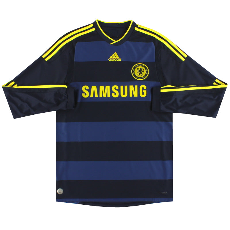 2009-10 Chelsea adidas Away Shirt L/S L Football Shirt