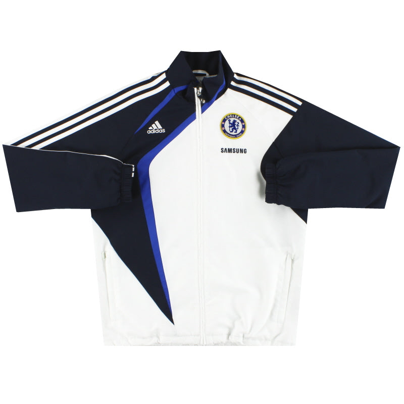 2009-10 Chelsea adidas Track Jacket L.Boys Jacket