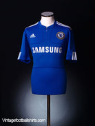 2009-10 Chelsea Home Shirt L.Boys Football Shirt