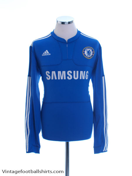 2009-10 Chelsea Home Shirt L/S M Football Shirt