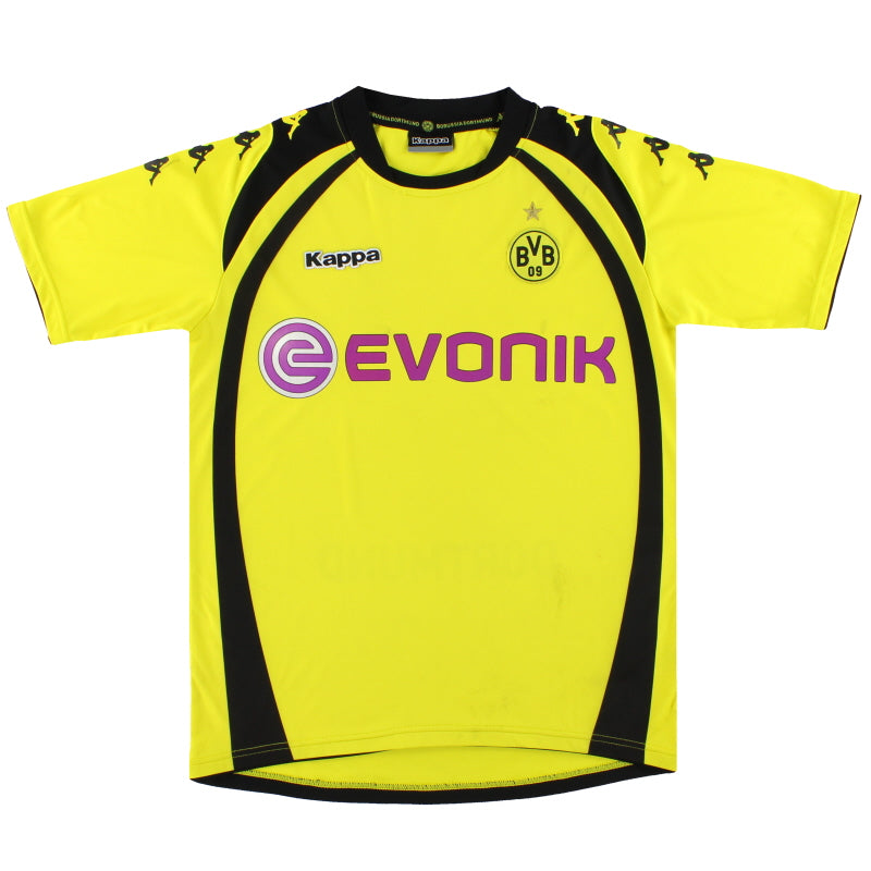 2009-10 Dortmund Kappa Home Shirt Y Football Shirt