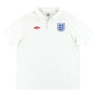 2009-10 England Umbro Home Shirt L.Boys Football Shirt