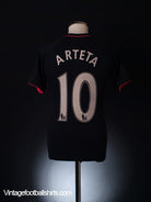 2009-10 Everton Away Shirt Arteta #10 L Football Shirt