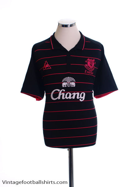 2009-10 Everton Away Shirt XL Football Shirt