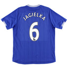2009-10 Everton Home Shirt Jagielka #6 L Football Shirt