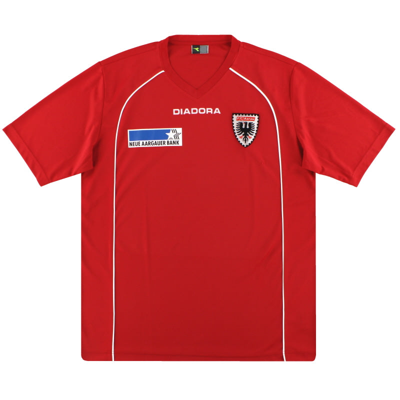 Diadora × Vintage Match worn AS Roma European away football shirt Diadora × Vintage Match worn AS Roma European away football shirt