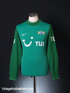 2009-10 FC Zurich Goalkeeper Shirt M Football Shirt
