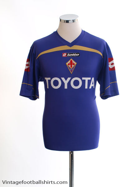 2009-10 Fiorentina Basic Home Shirt M Football Shirt