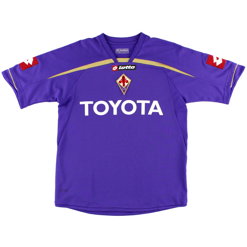 2009-10 Fiorentina Lotto Home Shirt S Football Shirt