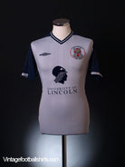 2009-10 Lincoln City '125 Years' Away Shirt M Football Shirt