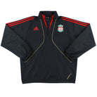 2009-10 Liverpool adidas 1/4 Zip Training Top *Mint* XL Football Shirt