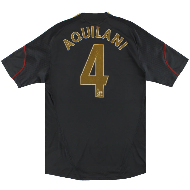 2009-10 Liverpool adidas Away Shirt Aquilani #4 L Football Shirt