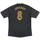 2009-10 Liverpool adidas Away Shirt Gerrard #8 XL Football Shirt