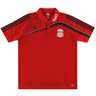 2009-10 Liverpool adidas Polo Shirt L Polo Shirt