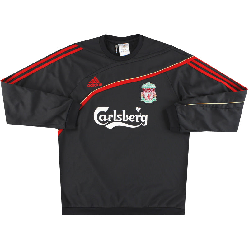 2009-10 Liverpool adidas Sample Training Sweatshirt M | Vintage