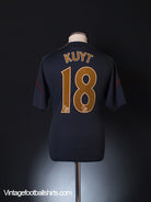 2009-10 Liverpool Away Shirt Kuyt #18 M Football Shirt