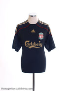 2009-10 Liverpool Away Shirt L Football Shirt