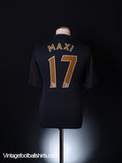 2009-10 Liverpool Away Shirt Maxi #17 M Football Shirt
