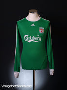2009-10 Liverpool Goalkeeper Shirt L/S L Football Shirt