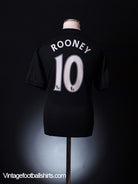 2009-10 Manchester United Away Shirt Rooney #10 XL.Boys Football Shirt